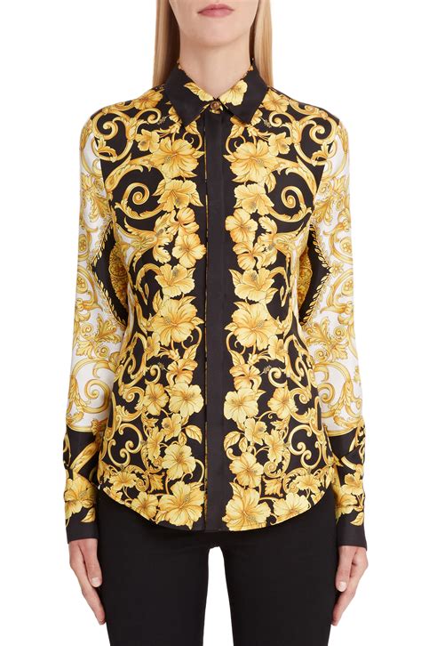 womens versace tops